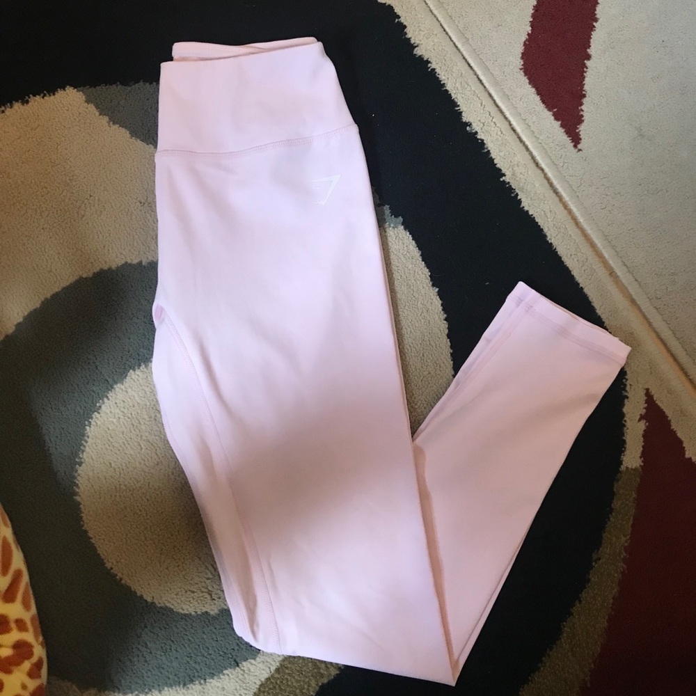 Gymshark chalk pink dreamy leggings